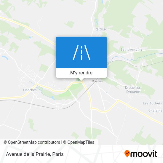 Avenue de la Prairie plan