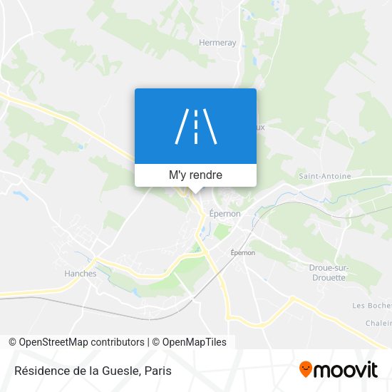 Résidence de la Guesle plan