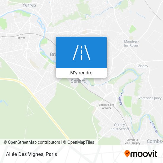 Allée Des Vignes plan
