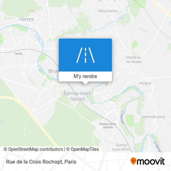 Rue de la Croix Rochopt plan