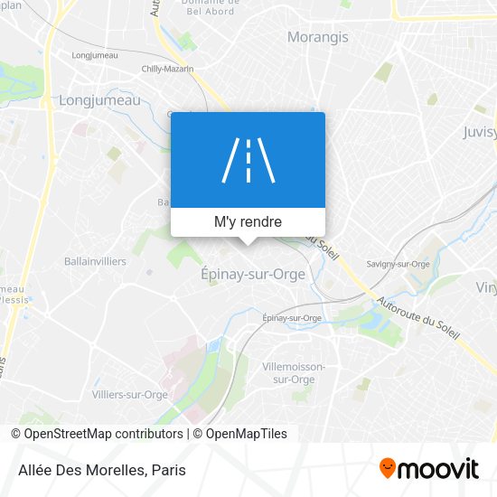 Allée Des Morelles plan