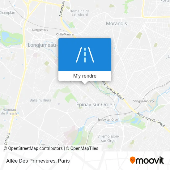 Allée Des Primevères plan