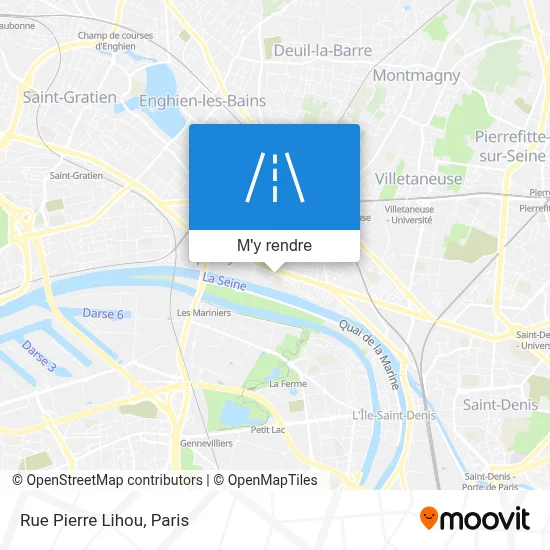 Rue Pierre Lihou plan