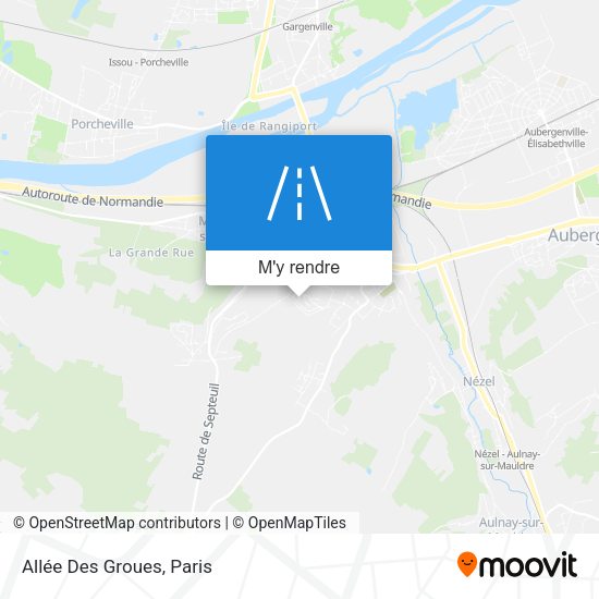 Allée Des Groues plan