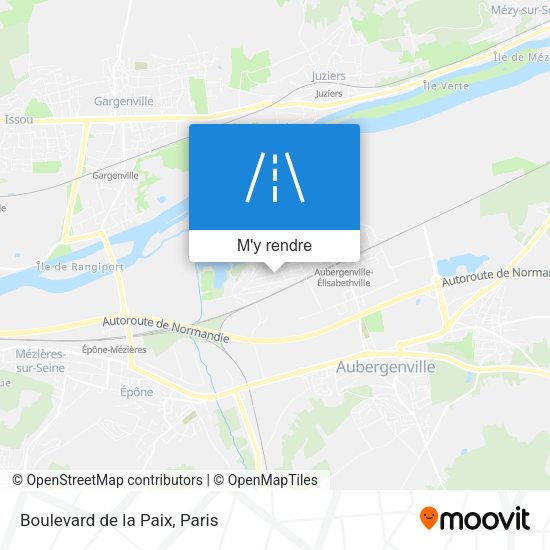Boulevard de la Paix plan