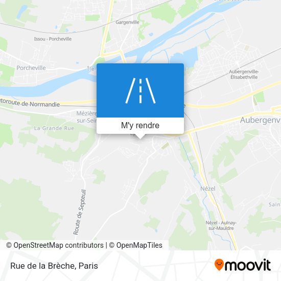 Rue de la Brèche plan