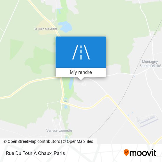 Rue Du Four À Chaux plan