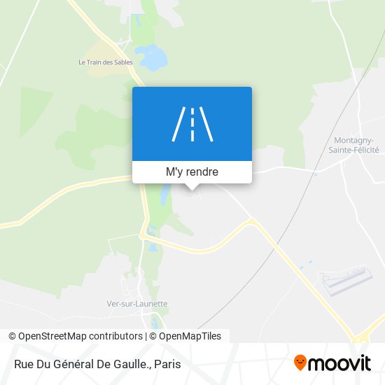 Rue Du Général De Gaulle. plan