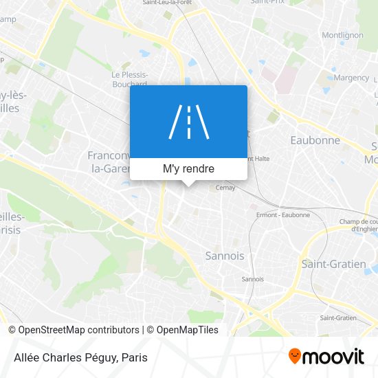 Allée Charles Péguy plan