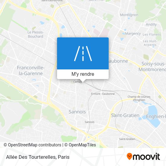 Allée Des Tourterelles plan