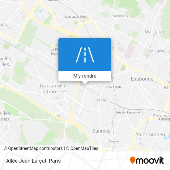 Allée Jean Lurçat plan