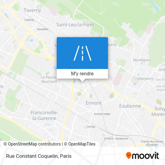 Rue Constant Coquelin plan