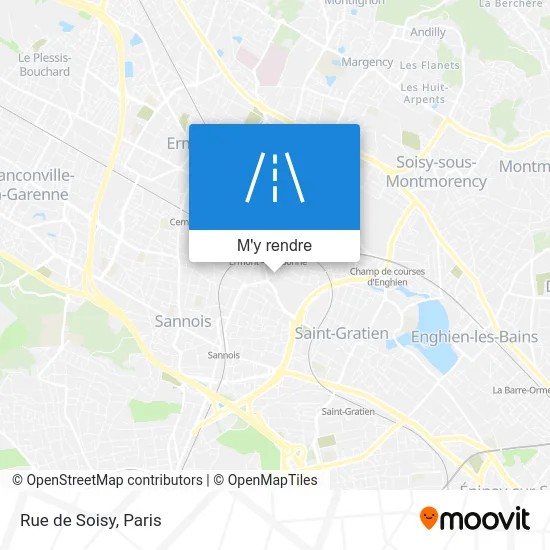 Rue de Soisy plan
