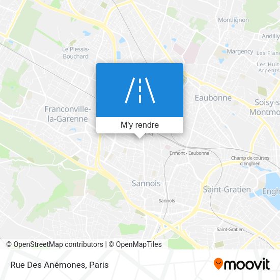 Rue Des Anémones plan