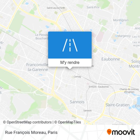 Rue François Moreau plan