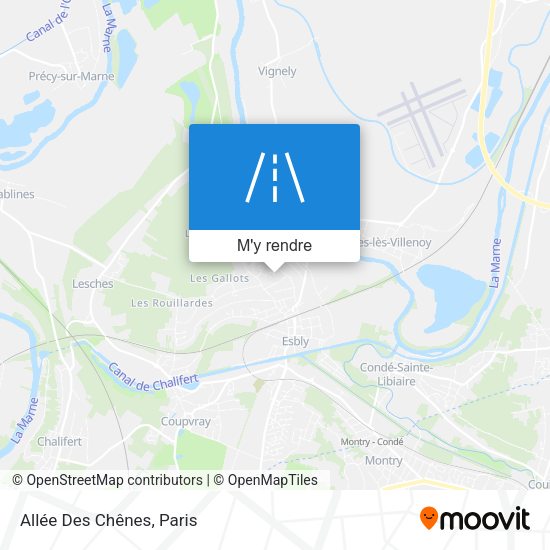 Allée Des Chênes plan