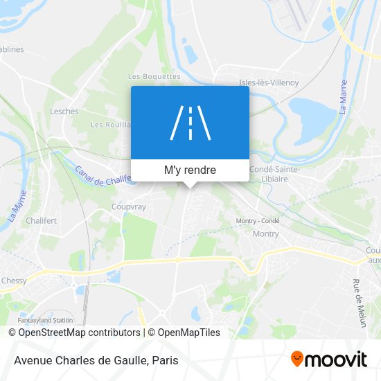 Avenue Charles de Gaulle plan