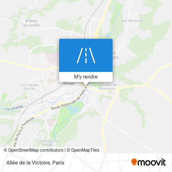 Allée de la Victoire plan