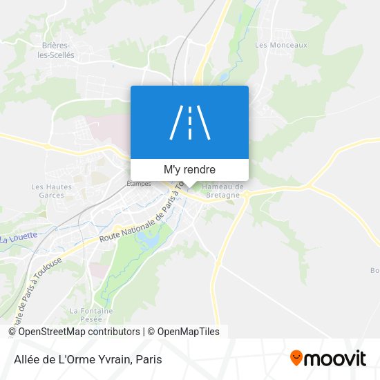 Allée de L'Orme Yvrain plan