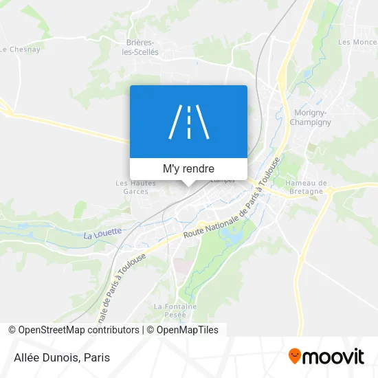 Allée Dunois plan