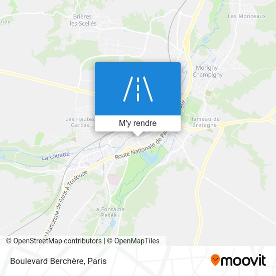Boulevard Berchère plan