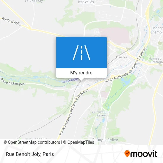Rue Benoît Joly plan