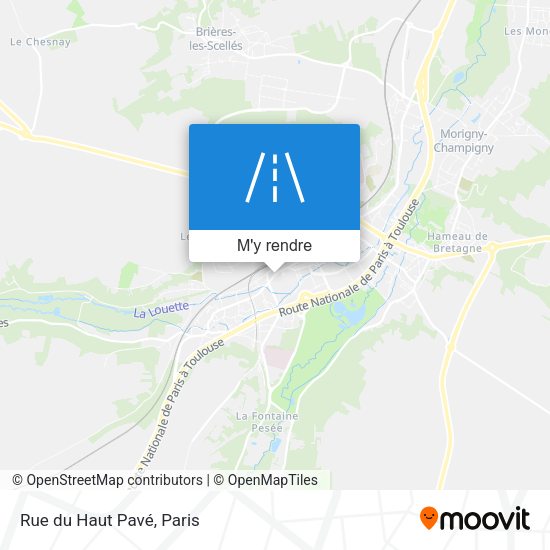 Rue du Haut Pavé plan