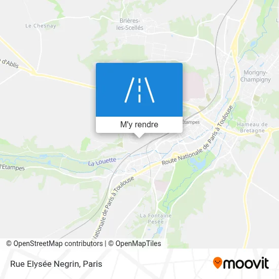 Rue Elysée Negrin plan