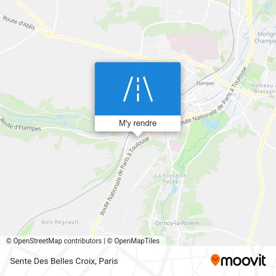 Sente Des Belles Croix plan