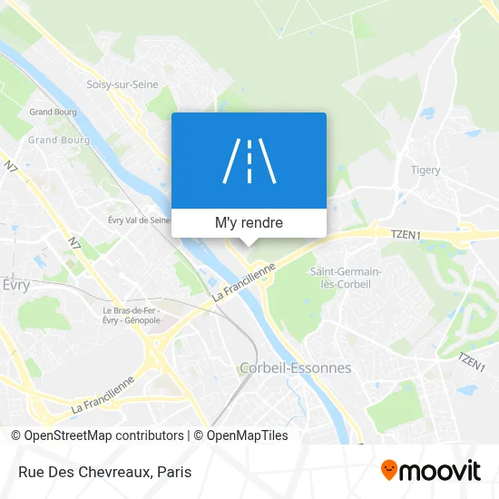 Rue Des Chevreaux plan