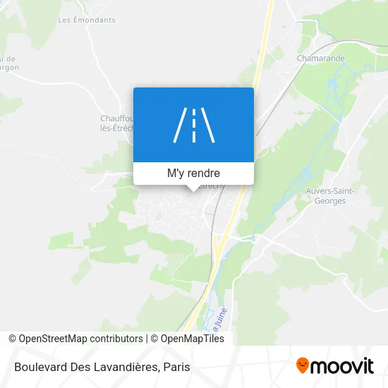 Boulevard Des Lavandières plan