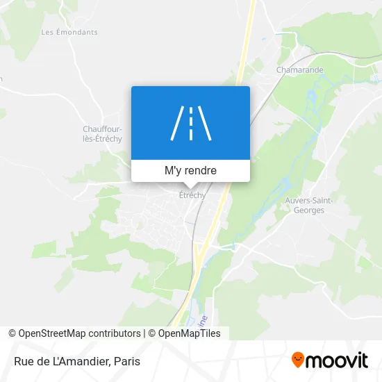 Rue de L'Amandier plan