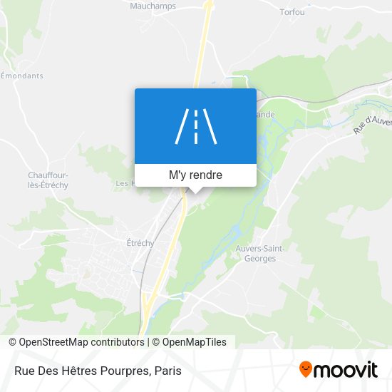 Rue Des Hêtres Pourpres plan