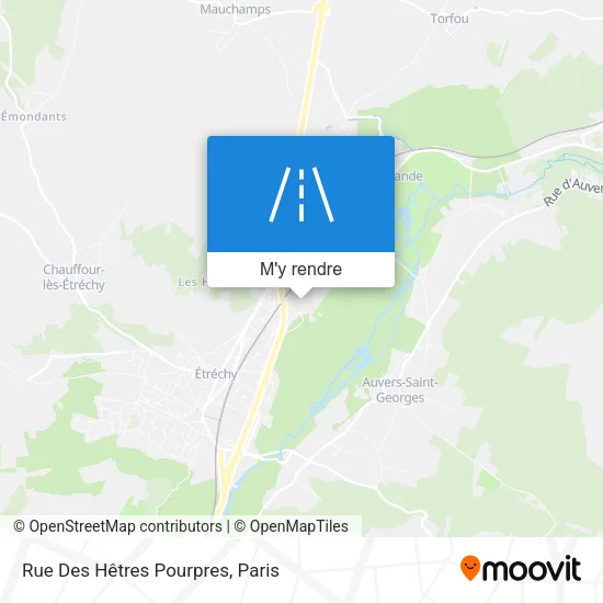 Rue Des Hêtres Pourpres plan