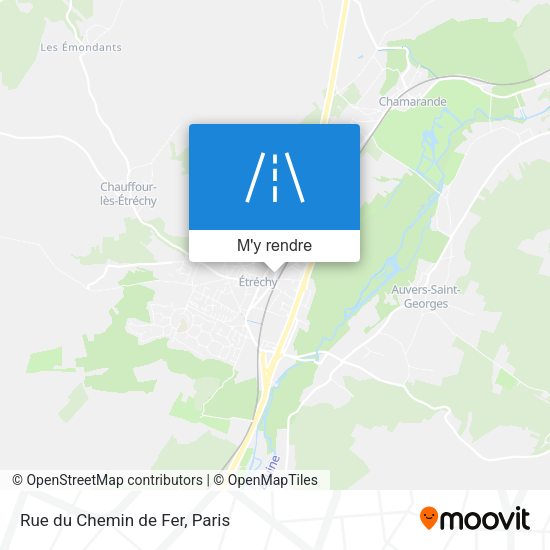 Rue du Chemin de Fer plan