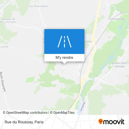 Rue du Roussay plan