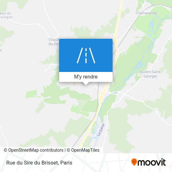 Rue du Sire du Brisset plan