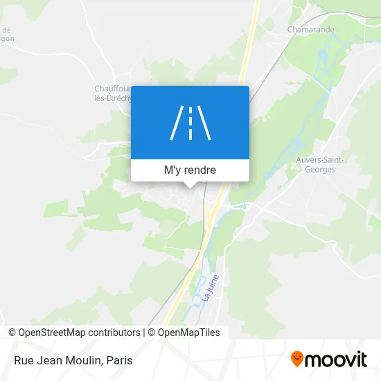 Rue Jean Moulin plan