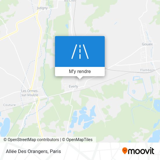 Allée Des Orangers plan