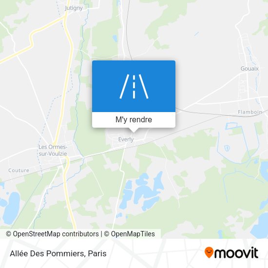 Allée Des Pommiers plan