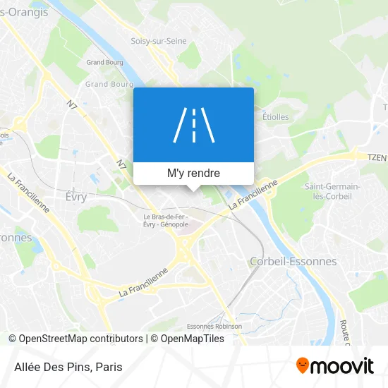 Allée Des Pins plan