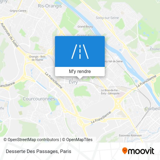 Desserte Des Passages plan