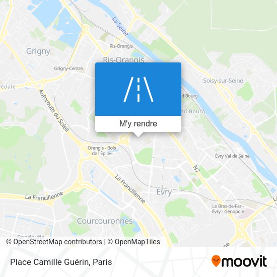 Place Camille Guérin plan