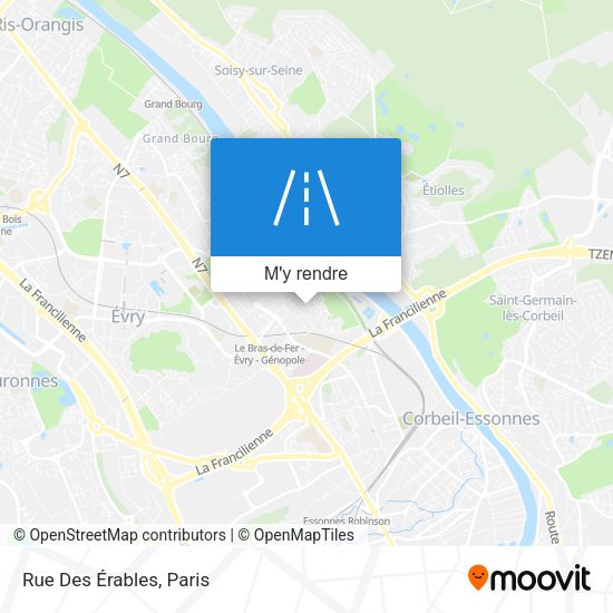 Rue Des Érables plan