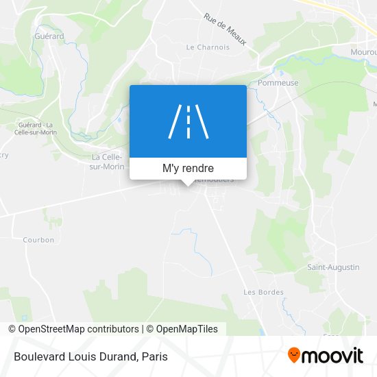 Boulevard Louis Durand plan