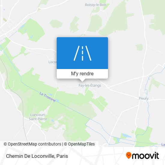 Chemin De Loconville plan