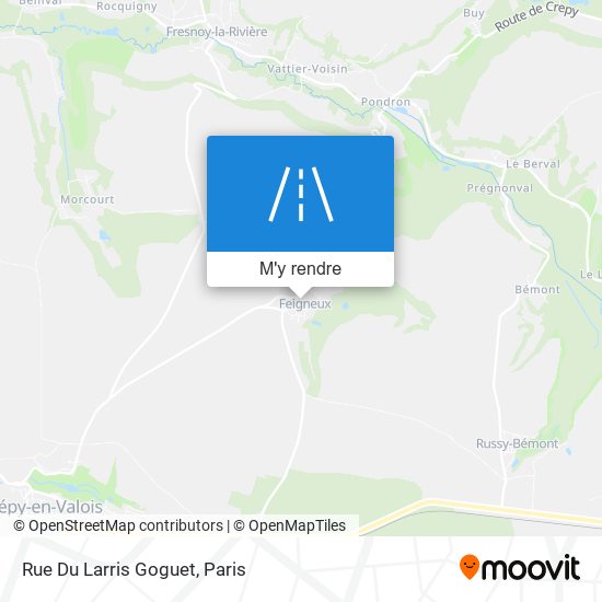 Rue Du Larris Goguet plan