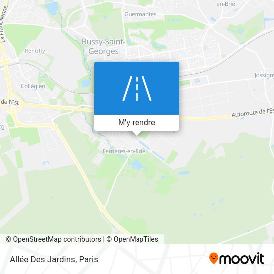 Allée Des Jardins plan