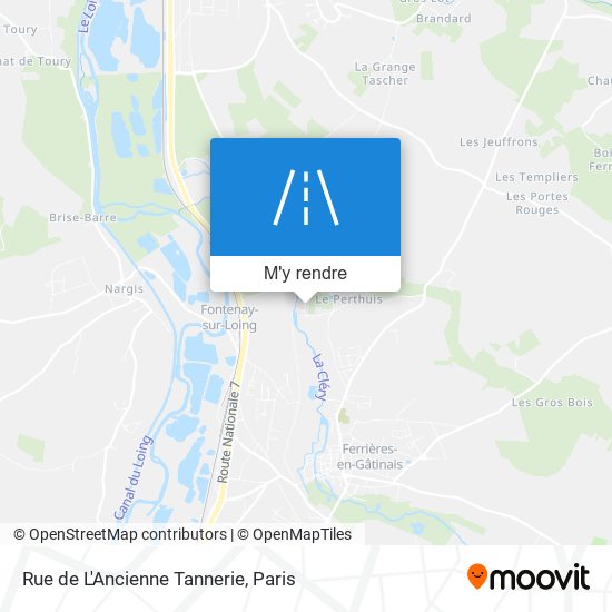 Rue De L'Ancienne Tannerie plan