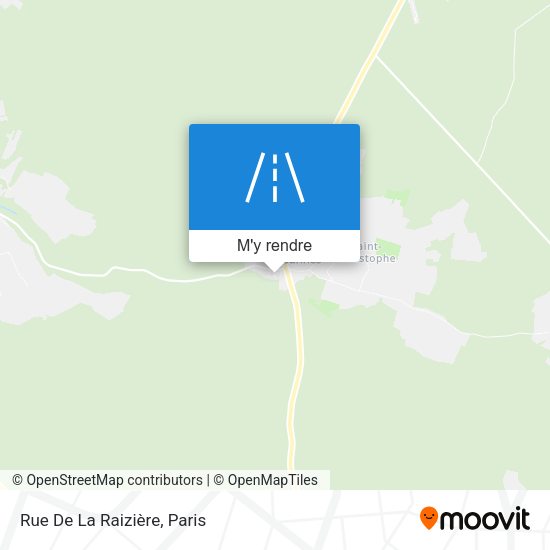 Rue De La Raizière plan